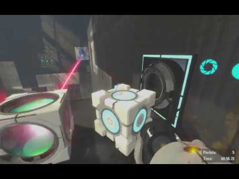 Portal 2 - Overclocker - How to beat chamber 10 in 70 seconds