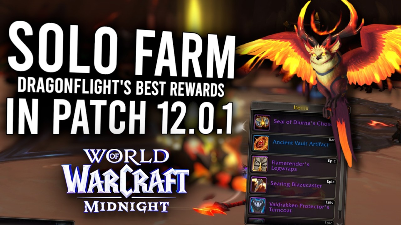 ВСЕ награды за одиночное прохождение подземелья Dragonflight в версии 12.0.1 (ездовые животные и ...