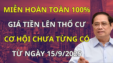 MIỄN 100% PHÍ CHUYỂN ĐẤT VƯỜN LÊN THỔ CƯ - NHIỀU NGƯỜI ĐƯỢC MÀ KHÔNG BIẾT - LUẬT ĐẤT ĐAI 2025