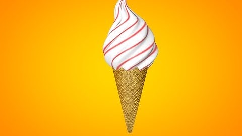 Cinema 4d Ice Cream Modeling Tutorial (Part 2) HD