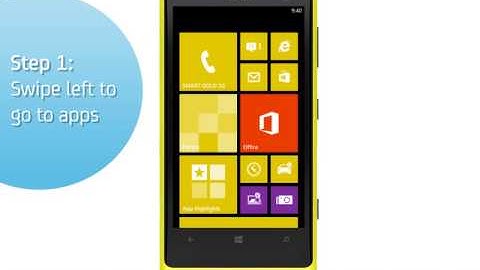 Nokia Lumia 1020: Turn on/off data roaming