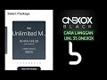 Cara Langgan Internet Unlimited UNL35 di aplikasi XOX Black 9/2023