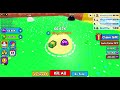 We dominated in eat slimes to grow huge!(roblox)