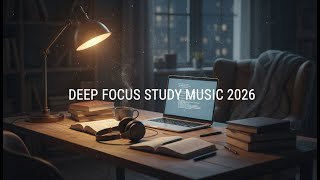 Peaceful Study Flow Music Gentle Piano Ambient for Long Sessions