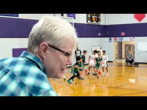 12-11-25 Moreland Ridge Middle School vs Braylon Harris #33 Paul Kinder - White (Game)  W 68-21