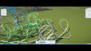 Lets Play Planet Coaster: Torque Launched Coaster!