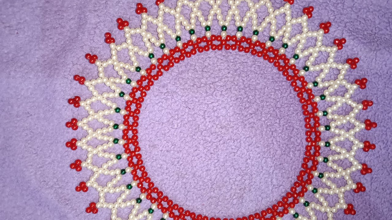 समई मोती रांगोळी 🌸easy🌸