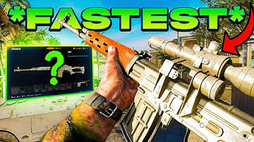 *FASTEST ADS* SNIPER Class in Black Ops 6 - BEST SVD QUICKSCOPING CLASS SETUP