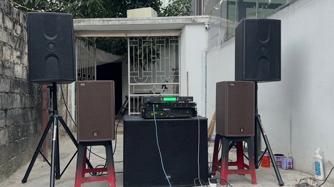 Sub Coil 115 Bãi sịn nó đánh phê thật sự. Trọn bộ đầy đủ Loa Center Karaoke quá đã luôn các bác ạ.