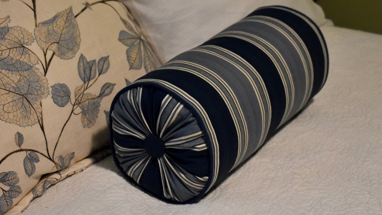 How to Make a Bolster Pillow - A Beautiful Mess