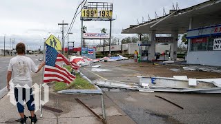 WATCH LIVE: Driving into Lake Charles after Hurricane Laura's destruction