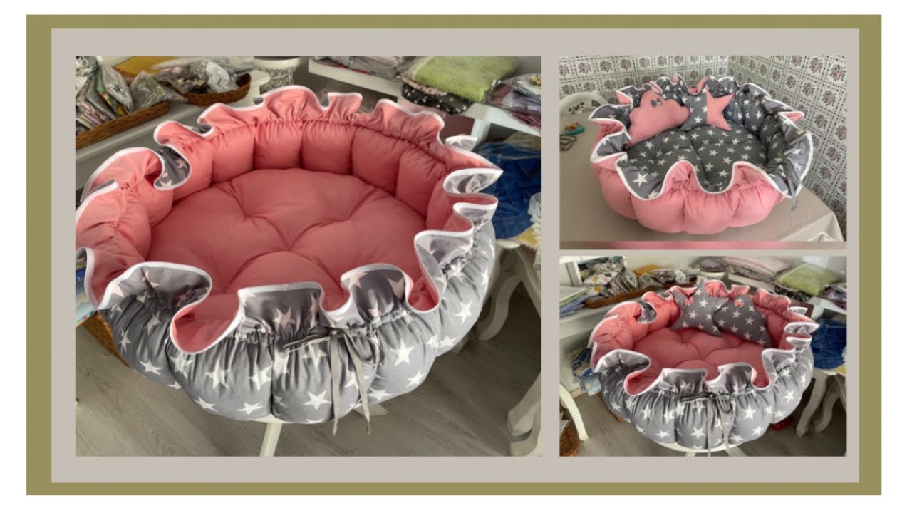 لوندو دائري للبيبي حجم كبير بطريقة جد سهلة /babynest rond grand format facile à faire