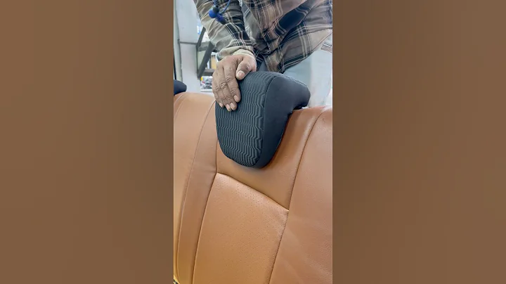 Brezza 2024 LXI Upgraded with Rear Head Rest #caraccessories #caraccessoriesbangalore #autolovers