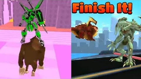 Kaiju run max level walkthrough part 1