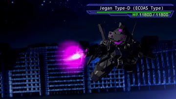 SD Gundam G-Generation Overworld - Jegan Type-D (ECOAS Type) All Animations HQ Texture Pack