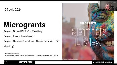 Microgrants Project Launch | Libraries Connected Webinars | 2024