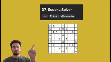 Building a Sudoku Solver