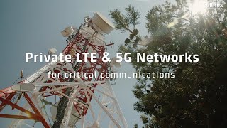 Private LTE & 5G Networks for critical communications