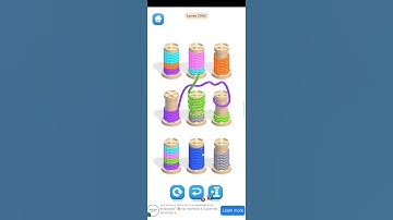 Rope Color Match 3D Level 2942