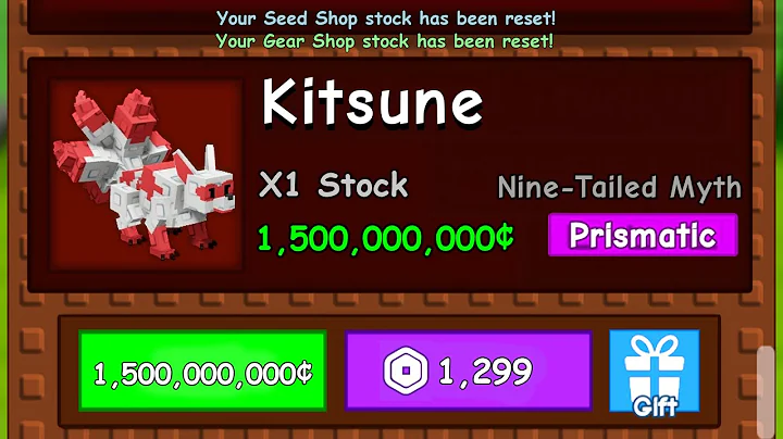 How to Get Kitsune Pet Free in Grow A Garden (NEW CODES)