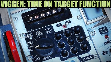 AJS37 Viggen: TID Time On Target Function Tutorial | DCS WORLD