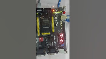 UTS Mechatronics 1 - FPGA Lab 4 (Displaying 0-9)