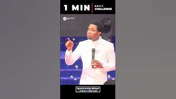 1 Minute Daily Challenge | Apostle Orokpo Michael
