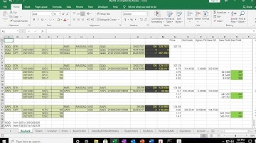 Using TWS DDE in Excel to calculate options buyback profit
