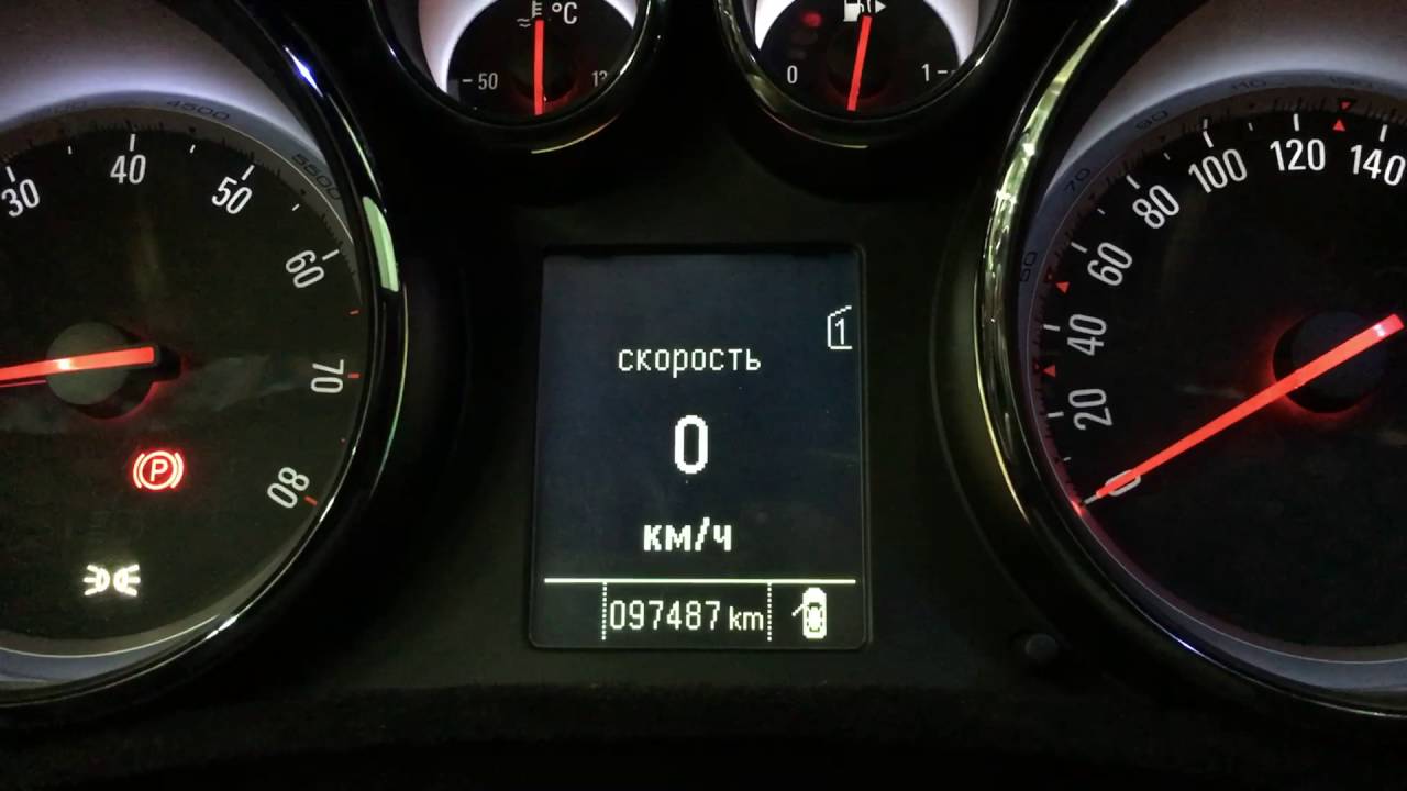 Options instrument cluster opel astra j zafira mokka insignia cruze