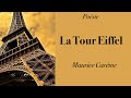 French poetry  la tour eiffel  maurice  carme  posie