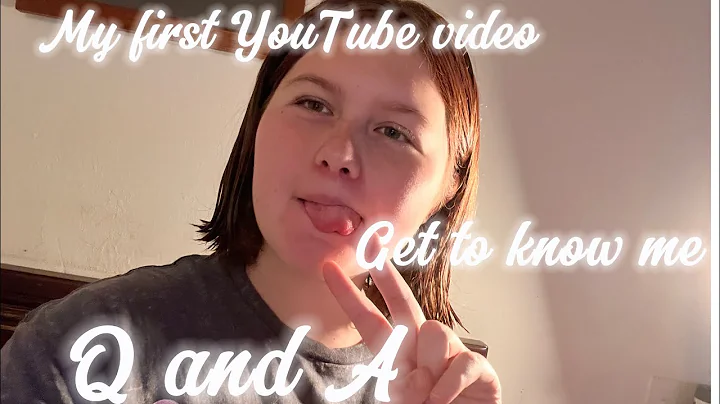 My first YouTube video | get to know me/ Q and A