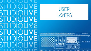 How to use User Layers on StudioLive Series III digital mixers