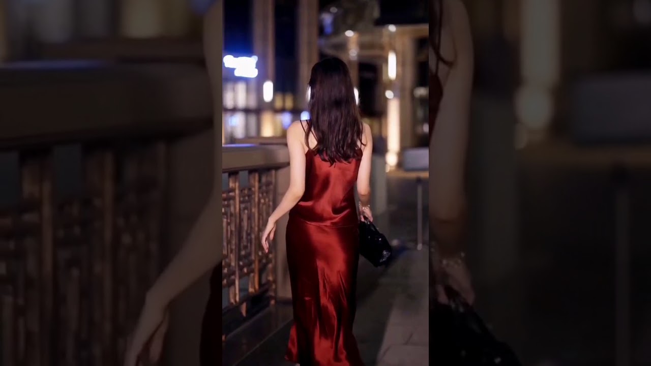 Gorgeous silky smooth satin slip dress