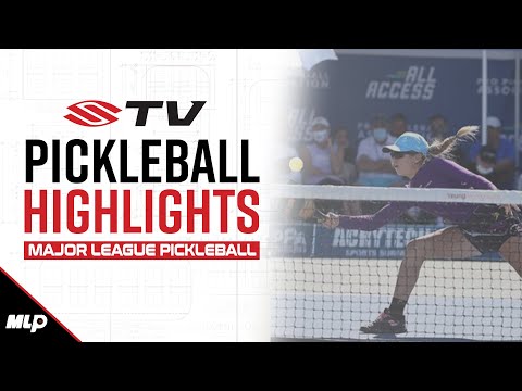Anna Leigh Waters' Perfectly Placed Forehand Finisher Pickleball Highlight - Major League Pickleball