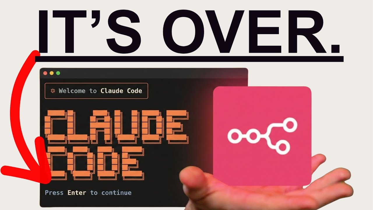 Claude Code and n8n automation tutorial thumbnail