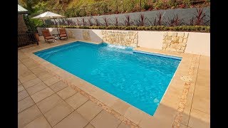 A Retaining Wall Can Be Incorporated in Pool Designs