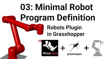 Programming Robots in Grasshopper: 03 Minimal Robot Program