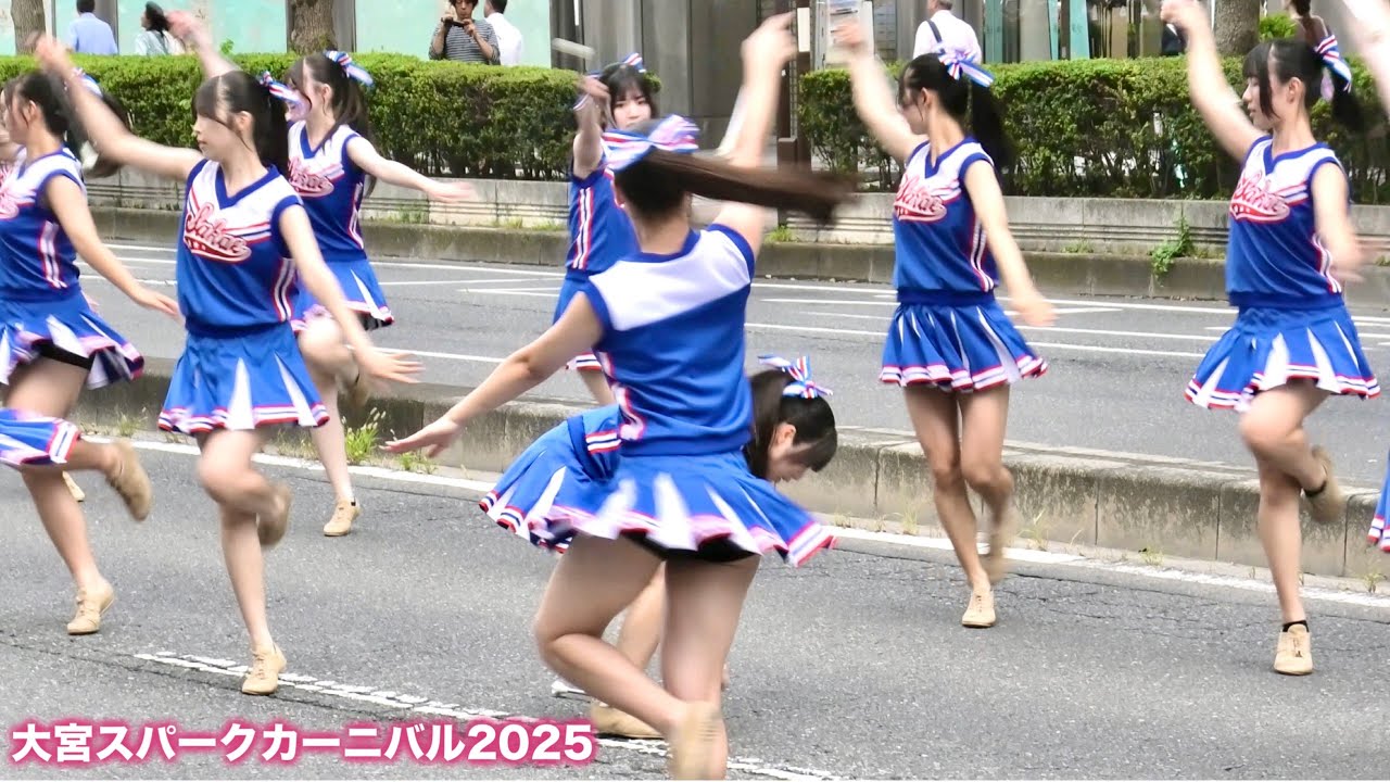 バトン@大宮②】初々しすぎる埼玉栄中学・高等学校バトン部さん