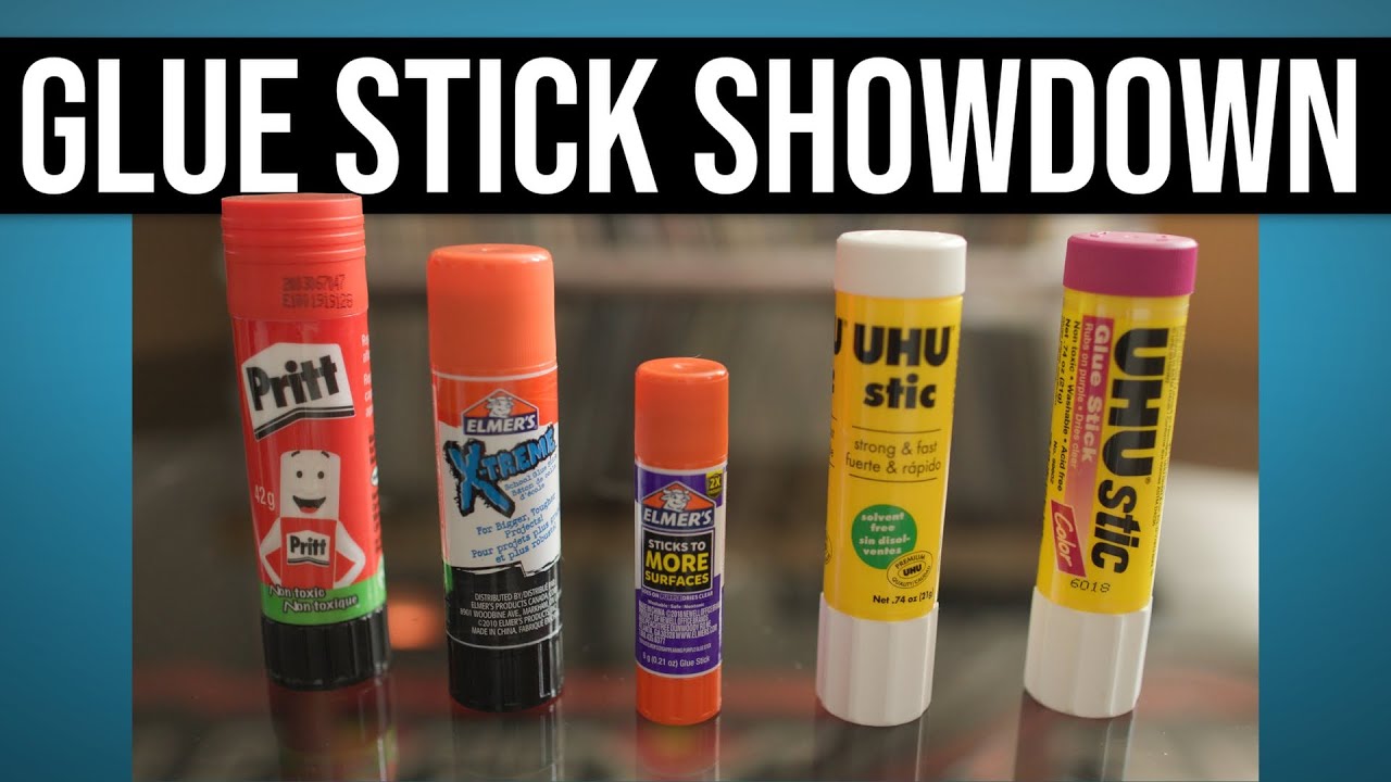 WHICH GLUE STICK IS BEST? // DIY APPROACH: gluing labels to