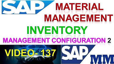 How to Configure Inventory Material Management in sap | Material Management in Sap | DK TECHNOLOGIES