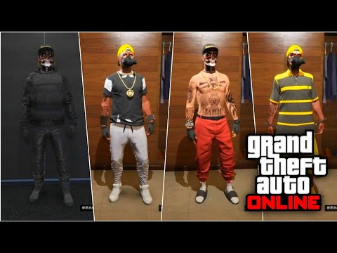 Gta5 自分が使っていたデスマガチ勢にオススメなコスチューム52種類 329 794ランクまで Gta Online 52 Run And Gun Outfits Rng Part1 Youtube