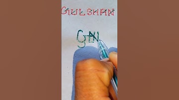 gulshan name ka logo// gulshan name ka brand logo// #instagramshorts #shortsfeed #shortsvideo #short