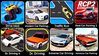 Drive Mad,Modern Car Parking,Traffic Run,Real Car Parking 2,Dr.Driving 4,Extreme Car Driving screenshot 5