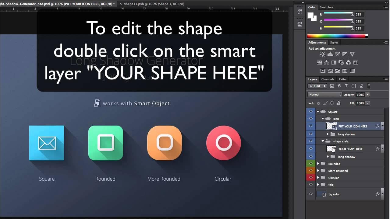Генератор photoshop