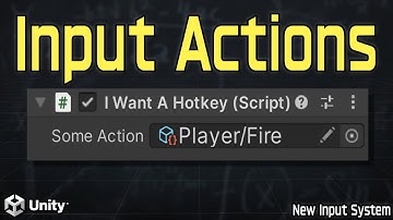 Assigning Input Actions in the Inspector - Unity