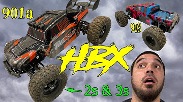 HBX 901a chassis replacement - 2s & 3s bash - HBX 903 bash