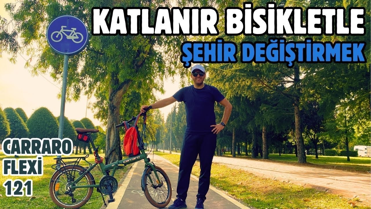 Sakarya'dan Kocaeli'ye Carraro Flexi 121 Katlanır Bisikletimle Gittim