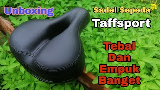 Sadel Sepeda Spring Absorber Reflective Big Butt