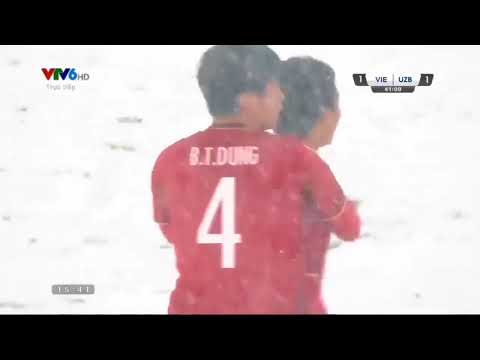 Vietnam score in FINAL AFC U23 (Vietnam vs Uzbekistan: 1-1)