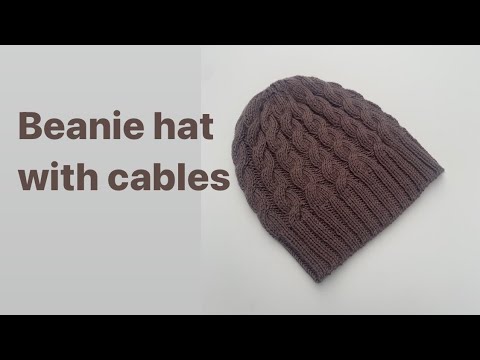 Video: Paano Itali Ang Isang Beanie Hat